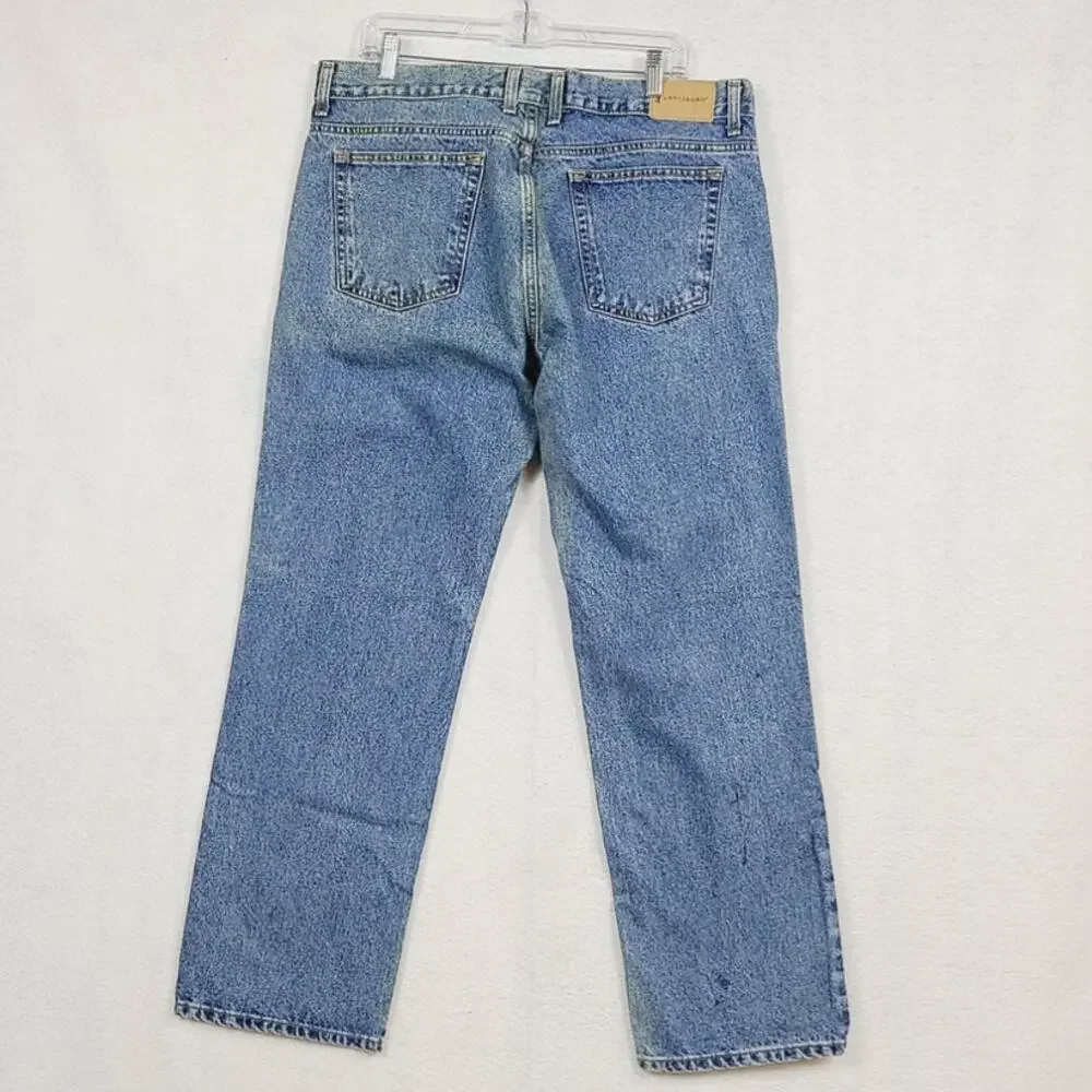 Lanesboro Straight Leg, Medium Wash Men's Jeans, Size 38/30, EUC